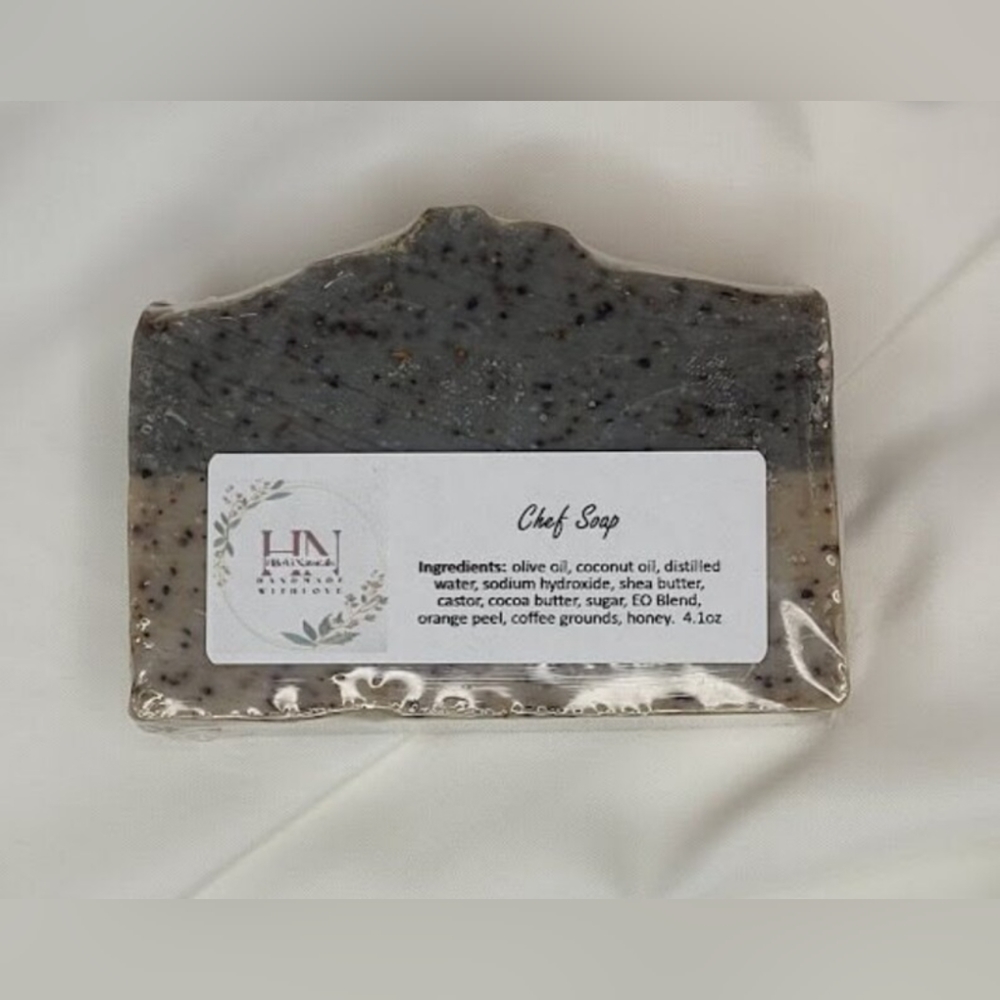HIJOVI Naturals Chef Soap Bar, 4.oz